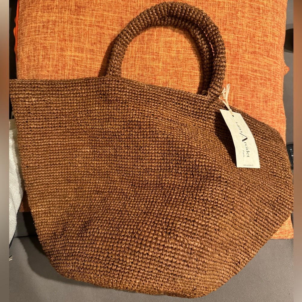 Sans-Arcidet Kapity Tote in Camel